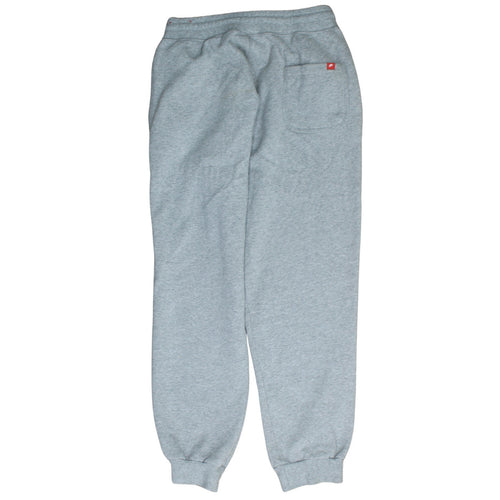 Nike Men's Grey Fleece Sweatpants Medium Regular Fit