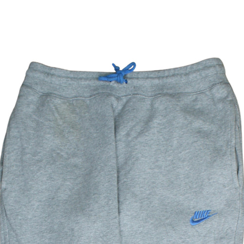 Nike Men's Grey Fleece Sweatpants Medium Regular Fit