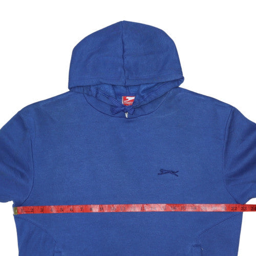 Slazenger Men's Blue Pullover Hoodie M Fleece Sportswear