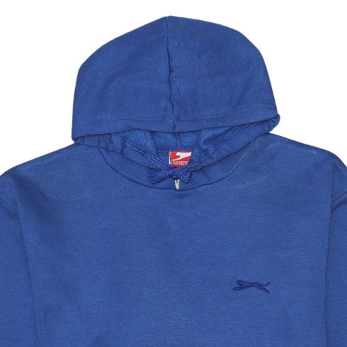 Slazenger Men's Blue Pullover Hoodie M Fleece Sportswear