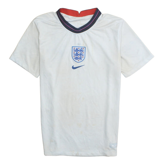 Nike Men's England White Football Jersey Shirt M Short Sleeve