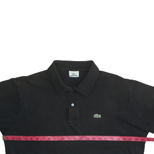 Lacoste Men's Black 2XL Regular Fit Cotton Polo Shirt