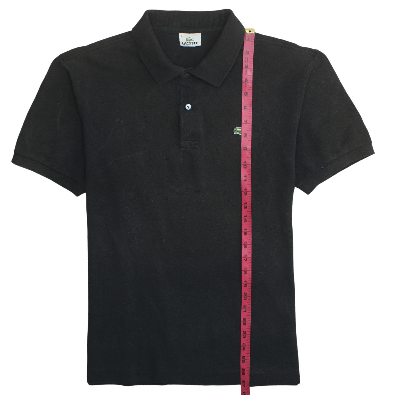 Lacoste Men's Black 2XL Regular Fit Cotton Polo Shirt