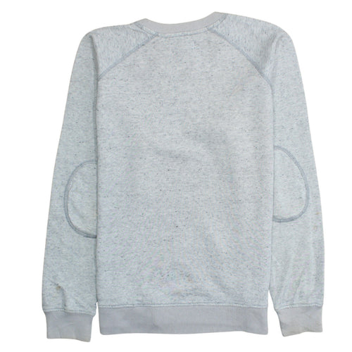 Adidas Mens Grey Crew Neck Pullover Sweatshirt Size M