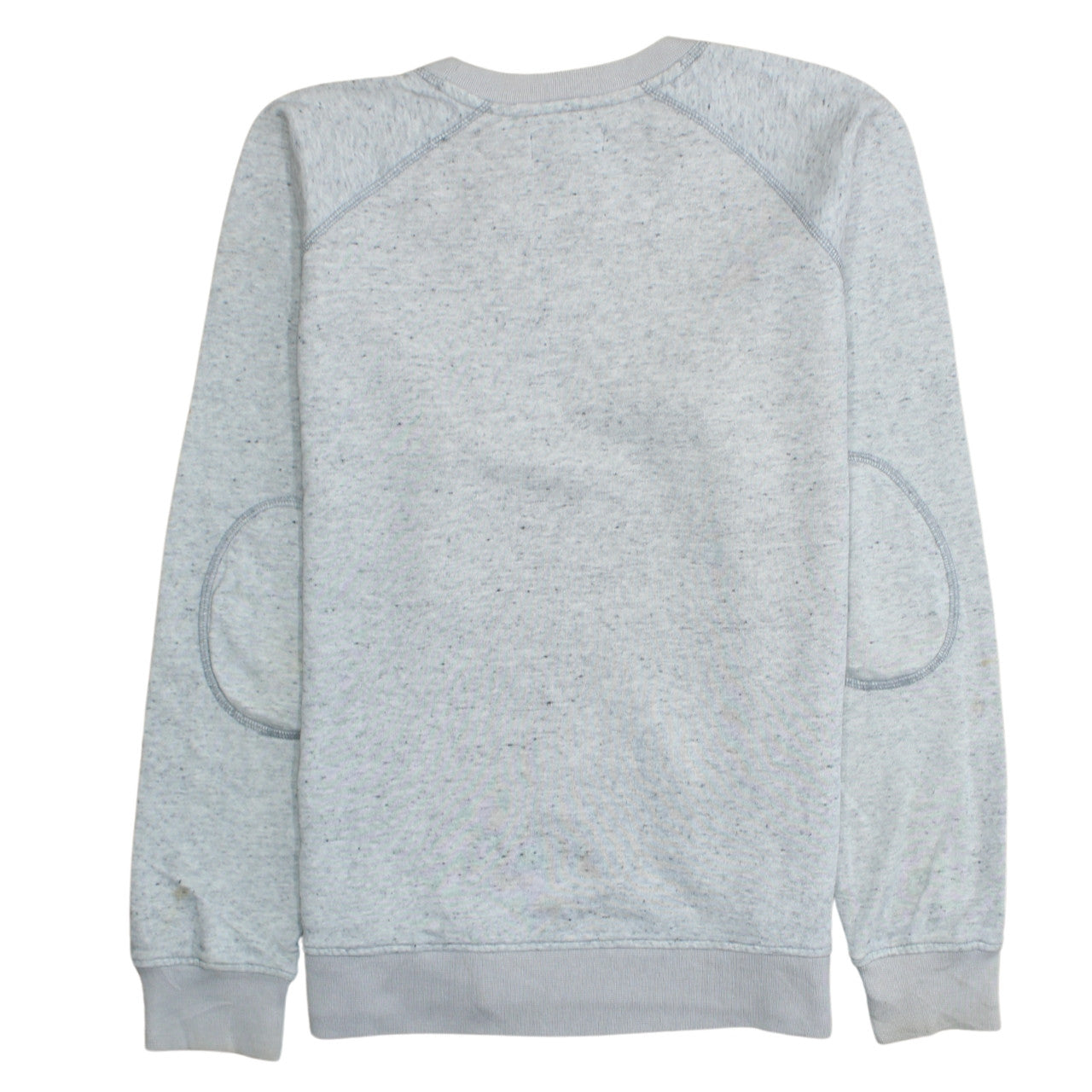 Adidas Mens Grey Crew Neck Pullover Sweatshirt Size M