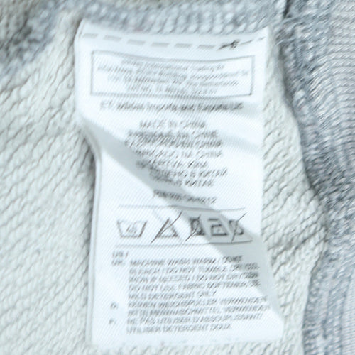 Adidas Mens Grey Crew Neck Pullover Sweatshirt Size M