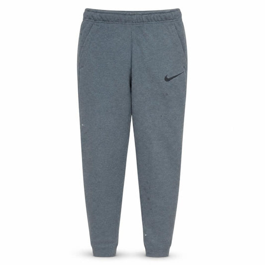 Front view of Nike Men's Grey Dri-FIT Jogger Trousers, size S, Athletic Fit