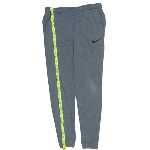 Nike Men's Grey Dri-FIT Jogger Trousers Size S Athletic Fit