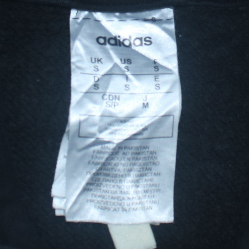 Adidas Men Black Pullover Hoodie Size S Sports Fleece Jumper