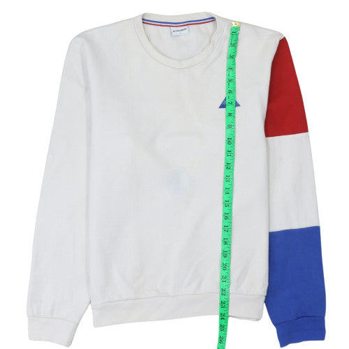 Le Coq Sportif Mens Multicoloured L Crew Neck Pullover Sweatshirt