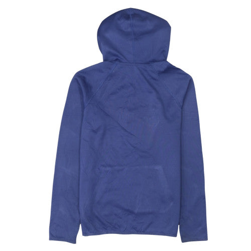 Nike Womens Blue Dri-Fit Pullover Hoodie Size S Polyester