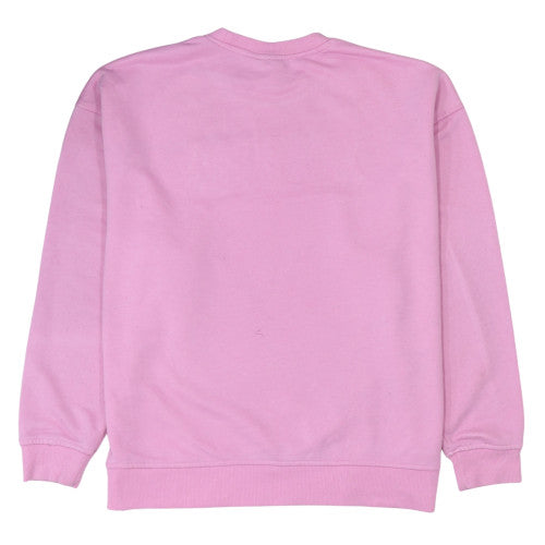 Nirvana Women's Pink Graphic Pullover Sweatshirt Size S Crew Neck
