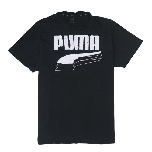 Puma Men's Black XL Crew Neck Graphic Sports T-Shirt
