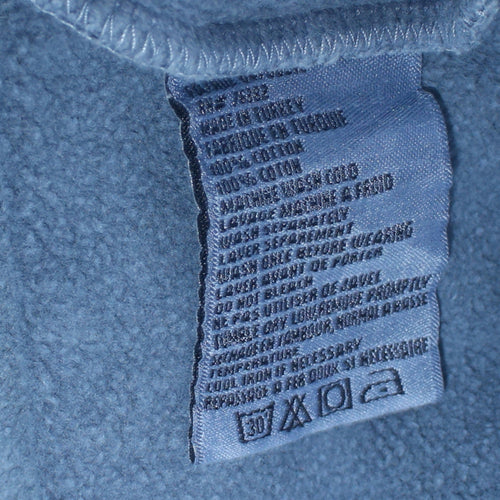 Timberland Men's Blue Full Zip Cotton Sweatshirt Jacket M