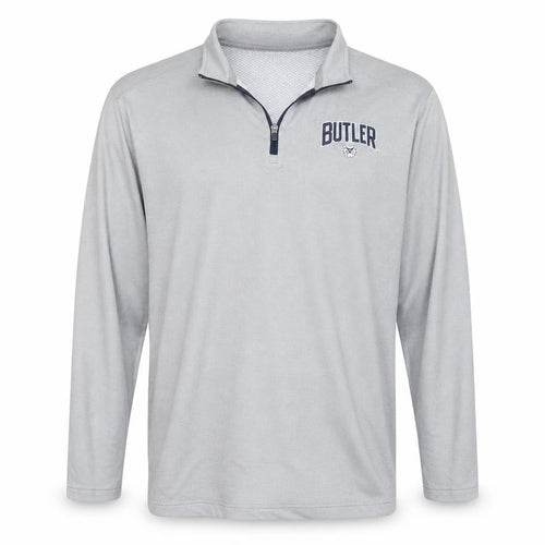 Champion Men's Grey 2XL Butler 1/4 Zip Long Sleeve Sweatshirt