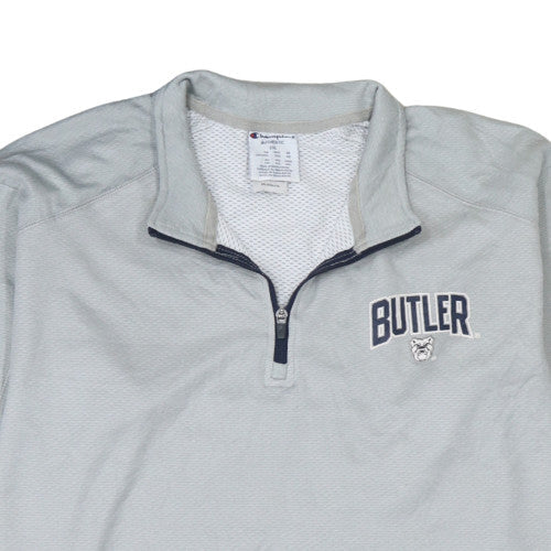 Champion Men's Grey 2XL Butler 1/4 Zip Long Sleeve Sweatshirt