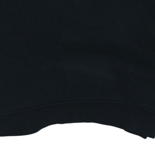 Nike Women’s Black Crew Neck Sweatshirt Size S Cotton Blend