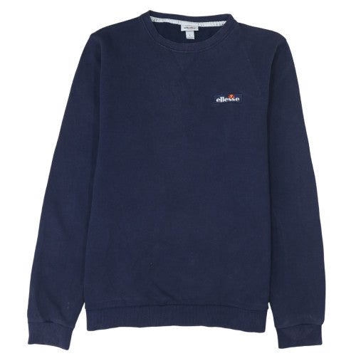 Ellesse Men's Blue Crew Neck Pullover Sweatshirt L