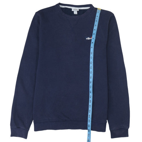 Ellesse Men's Blue Crew Neck Pullover Sweatshirt L