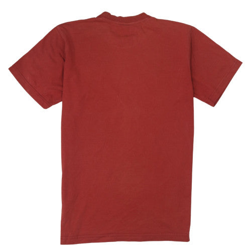 Adidas Men's Red Crew Neck Short Sleeve T-Shirt Size M Classic Fit