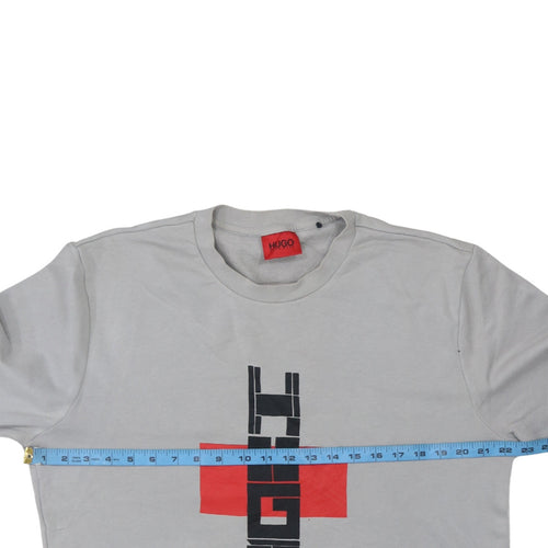 Hugo Boss Men's Grey Logo Pullover Sweatshirt M