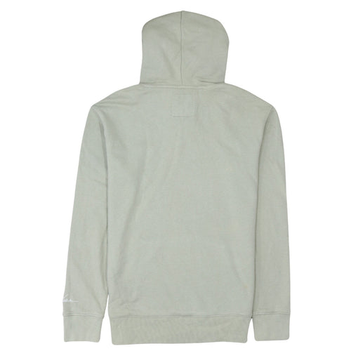 Hollister Men’s Beige Pullover Hoodie XS Embroidered Logo