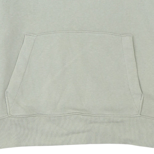 Hollister Men’s Beige Pullover Hoodie XS Embroidered Logo