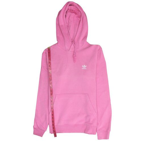 Adidas Women Pink Pullover Hoodie Medium Cotton Blend Fleece