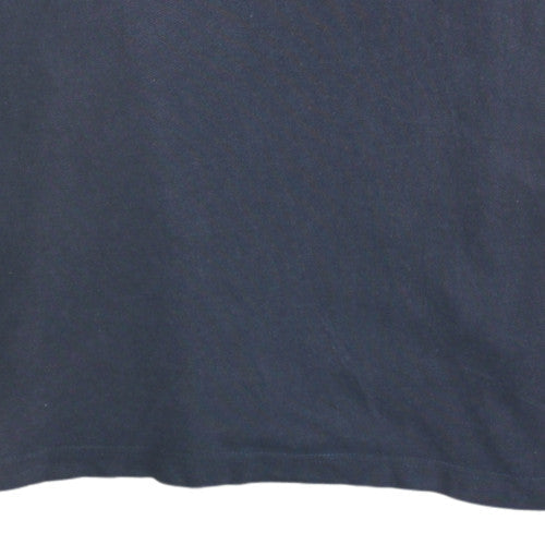 Tommy Hilfiger Men's Navy Slim Fit Cotton Polo Shirt L