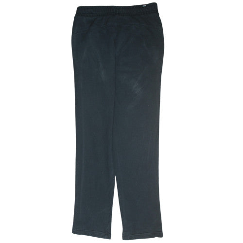 Puma Men Black Fleece Sweatpants Small Regular Fit