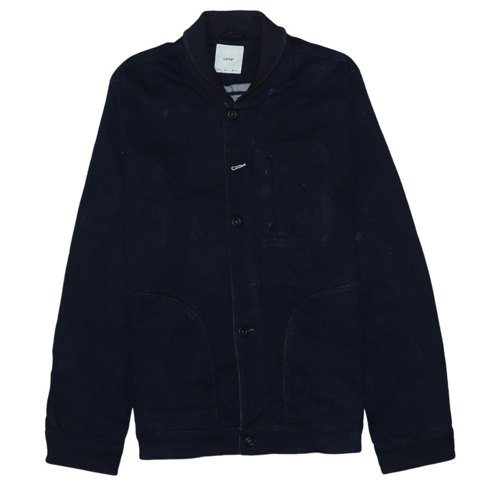 Celio Men's Blue Varsity Style Cotton Jacket XL Casual