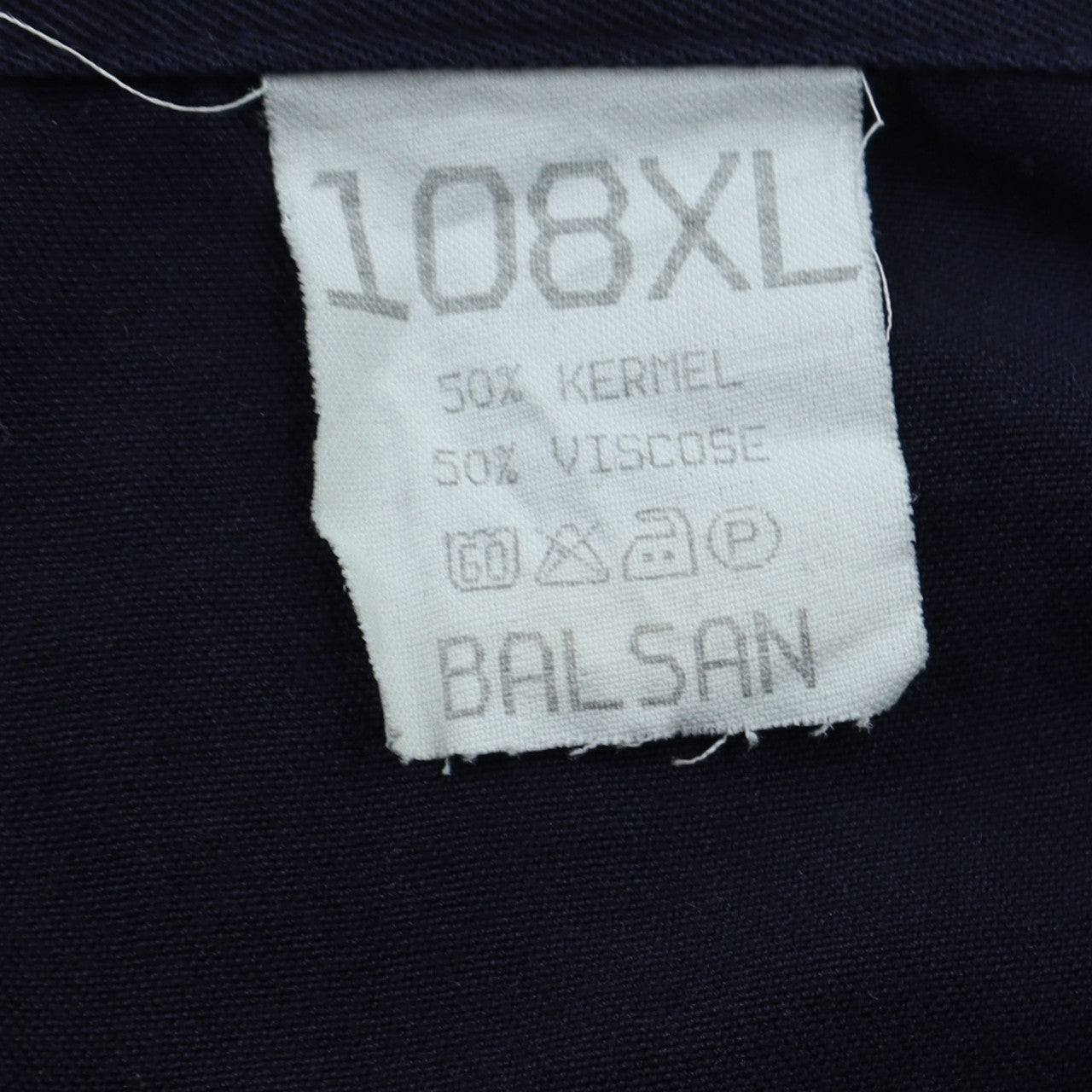 Balsan Men's Blue XL Military Jacket with Pockets