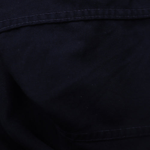 Balsan Men's Blue XL Military Jacket with Pockets