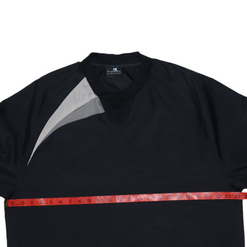 NTK Men's Black Long Sleeve Pullover Sports Sweatshirt L