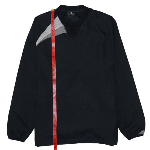 NTK Men's Black Long Sleeve Pullover Sports Sweatshirt L
