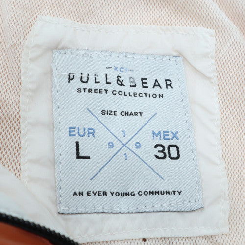 Pull & Bear Womens Multicoloured L Windbreaker Hooded Jacket