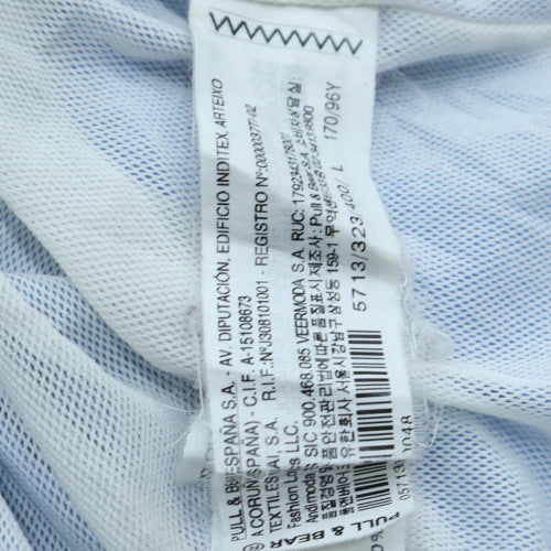 Pull & Bear Womens Multicoloured L Windbreaker Hooded Jacket