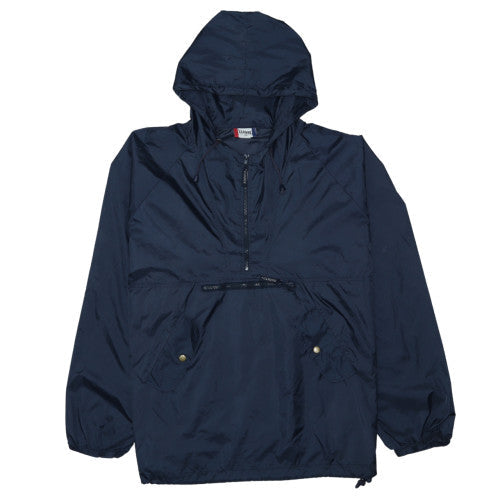 Clique Men's Blue L Anorak Hooded Windproof Lightweight Jacket