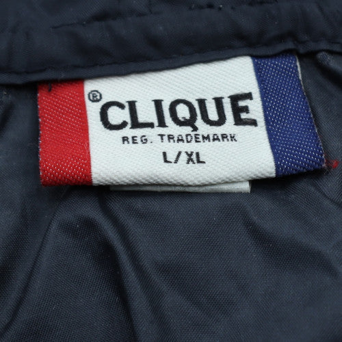 Clique Men's Blue L Anorak Hooded Windproof Lightweight Jacket