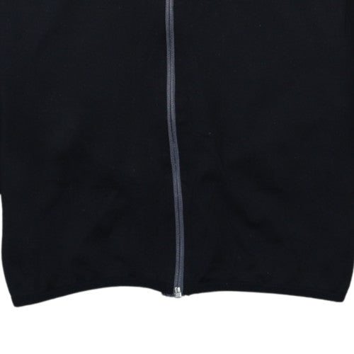 Under Armour Men's Black Full Zip Hoodie Medium Relaxed Fit