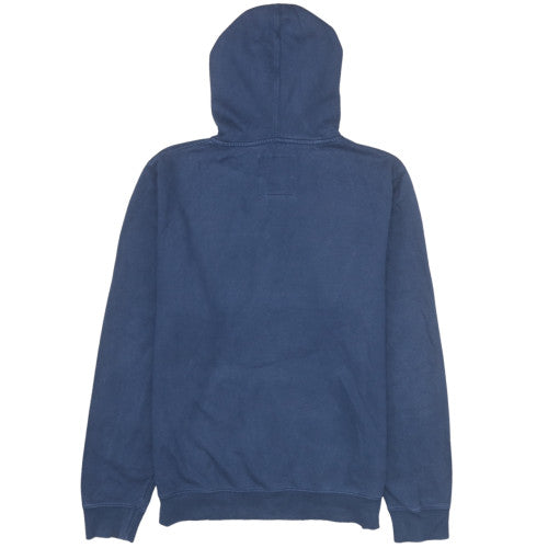 Vans Mens Blue Pullover Hoodie Medium Regular Fit Skate Logo Fleece