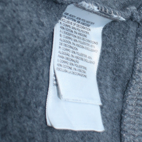 The North Face Mens Grey XL Pullover Hoodie with Logo