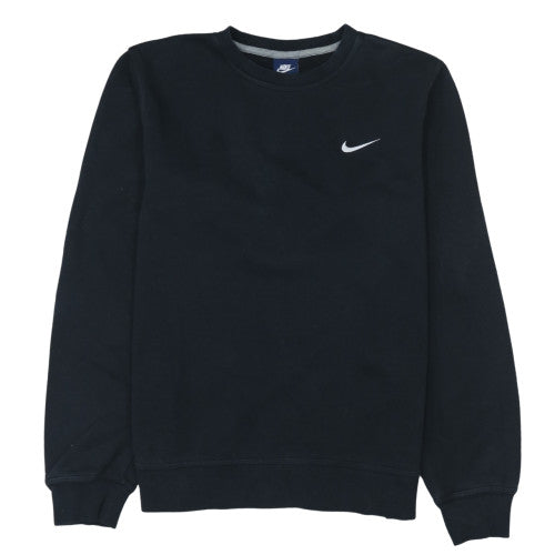 Nike Men's Black Crew Neck Pullover Fleece Sweatshirt M