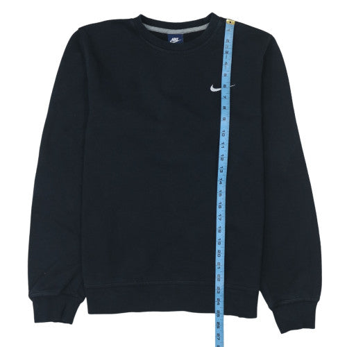 Nike Men's Black Crew Neck Pullover Fleece Sweatshirt M