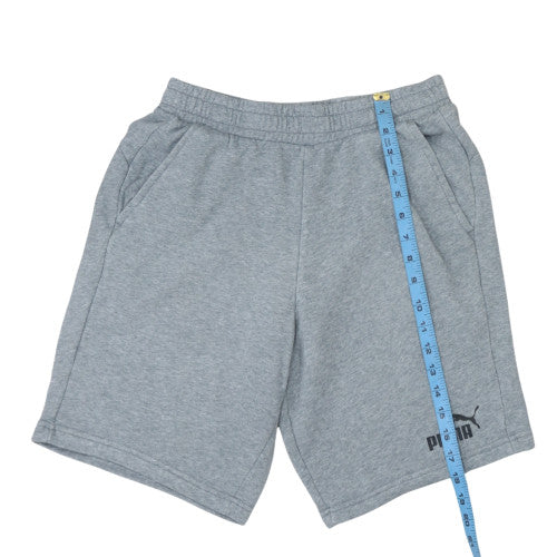 Puma Men's Grey Sweat Shorts M Regular Fit Activewear