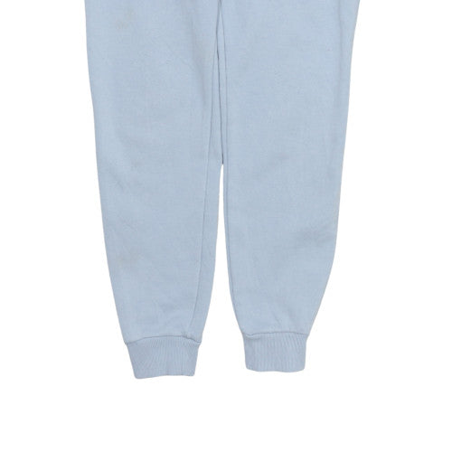 Fila Women's Blue Jogger Sweatpants S Regular Fit Fleece Tapered Trousers
