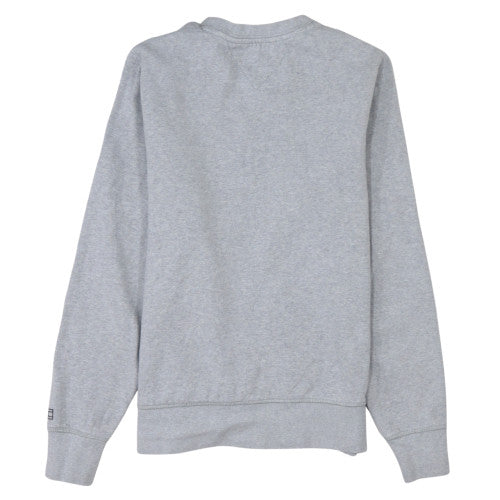 Tommy Hilfiger Men's Grey Striped Vintage Fit Sweatshirt S