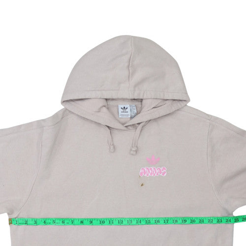Adidas Women’s Beige Pullover Hoodie XS Hooded Sweatshirt