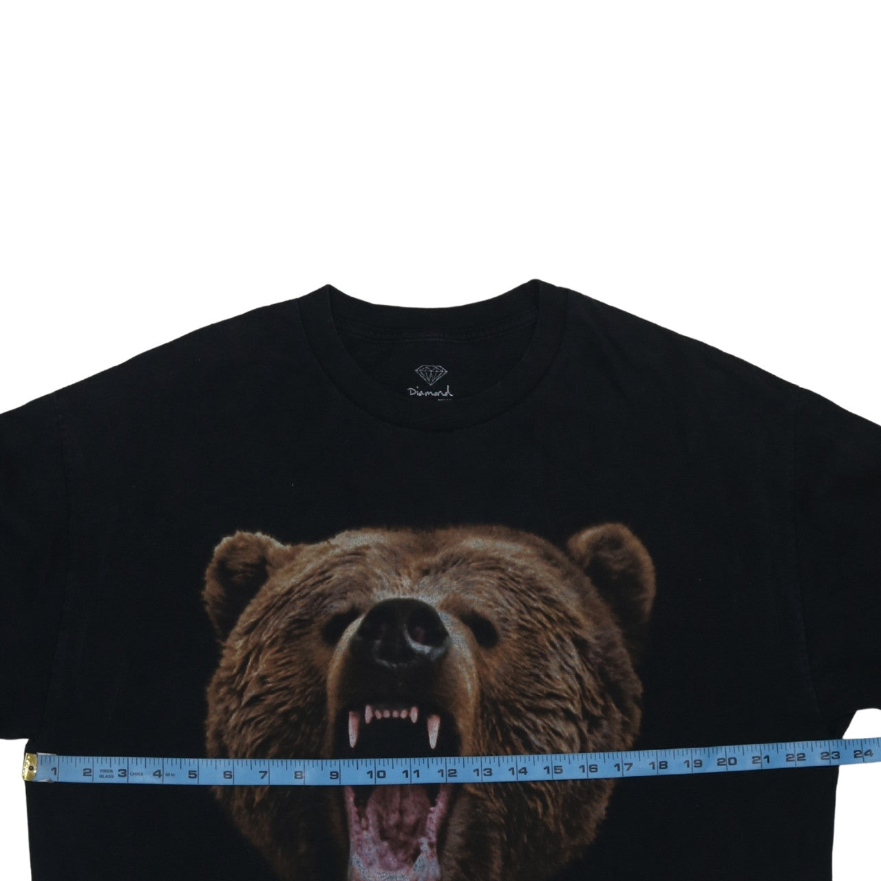 Diamond Supply Co. Men's Black XL Pullover Graphic Bear Sweatshirt