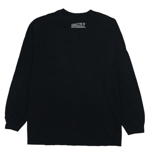 Diamond Supply Co. Men's Black XL Pullover Graphic Bear Sweatshirt